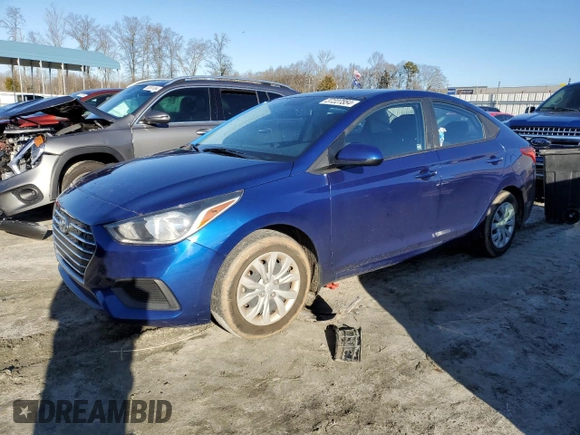 2020 Hyundai Accent SE with VIN 3KPC24A67LE122254, listed as a Copart auction lot 37227854 with 37,872 mi miles. Bid and sale history available at carsss.com. Image 1.