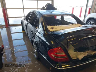 2003 Mercedes-Benz E-Class 5.5L AMG with VIN WDBUF76J73A327193, listed as a IAAI auction lot 41282703 with 1 mi miles. Bid and sale history available at carsss.com. Image 11.