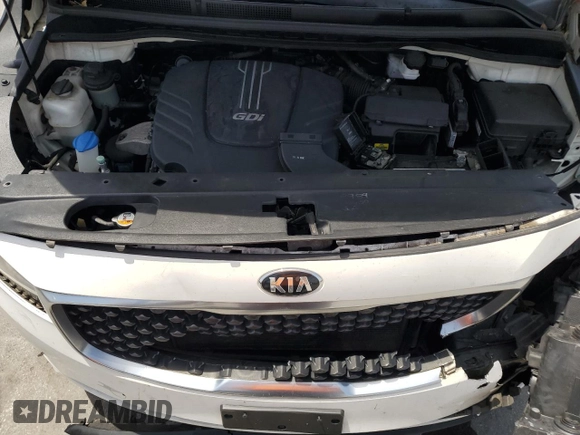 2016 Kia Sedona LX with VIN KNDMB5C16G6142339, listed as a Copart auction lot 54047275 with 157,090 mi miles and Salvage Title. Bid and sale history available at carsss.com. Image 12.