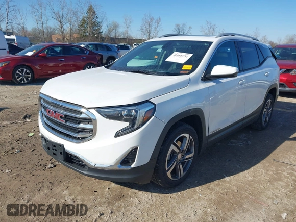 2018 GMC Terrain SLT with VIN 3GKALVEV2JL260101, listed as a IAAI auction lot 42055751 with 88,459 mi miles and . Bid and sale history available at DreamBid. Image 17.