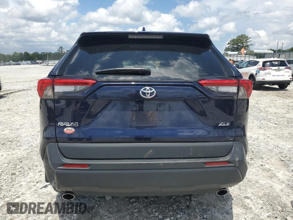 2022 Toyota RAV4 XLE Premium with VIN 2T3C1RFV5NW225650, listed as a Copart auction lot 61301165 with 36,969 mi miles and Salvage title. Bid and sale history available at DreamBid. Image 6.