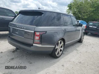 2017 Land Rover Range Rover z VIN SALGS5FE9HA356728, wystawiony jako Copart lot #58691065 z przebiegiem 122 893 mil mil oraz Czysty tytuł • Clean title. Historia ofert i sprzedaży dostępna na DreamBid. Obrazek 3.