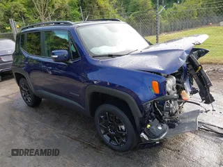 2020 Jeep Renegade Latitude z VIN ZACNJBBB1LPL35342, wystawiony jako IAAI lot #42146630 z przebiegiem 40 669 mil mil oraz . Historia ofert i sprzedaży dostępna na DreamBid. Obrazek 1.