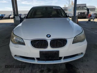 2007 BMW 5 Series 525i with VIN WBANE53597CW62340, listed as a Copart auction lot 49830815 with 188,016 mi miles and Clean Title. Bid and sale history available at carsss.com. Image 5.