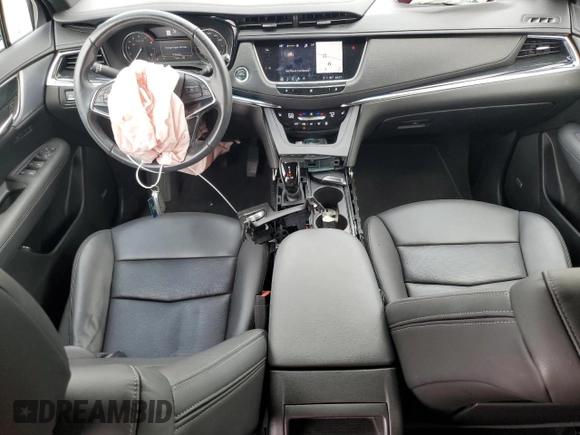 2021 Cadillac XT5 AWD Premium Luxury with VIN 1GYKNDRSXMZ103637, listed as a Copart auction lot 60472755 with 19,652 mi miles and Salvage title. Bid and sale history available at DreamBid. Image 8.