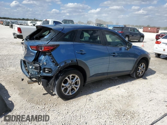 2021 Mazda CX-3 Sport with VIN JM1DKDB78M1504180, listed as a Copart auction lot 43767285 with 88,083 mi miles and Non Repairable. Bid and sale history available at carsss.com. Image 3.