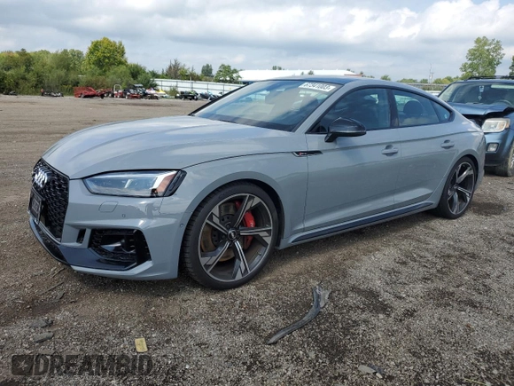 2019 Audi RS 5 Sportback z VIN WUABWCF57KA904231, wystawiony jako Copart lot #67341003 z przebiegiem 18 674 mil mil oraz . Historia ofert i sprzedaży dostępna na DreamBid. Obrazek 1.