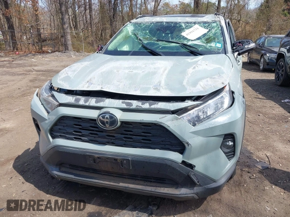2019 Toyota RAV4 XLE with VIN JTMP1RFVXKD023350, listed as a IAAI auction lot 41991731 with 49,857 mi miles. Bid and sale history available at carsss.com. Image 12.