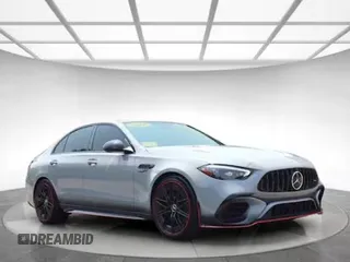 2024 Mercedes-Benz C 63 S AMG E Performance with VIN W1KAF8AB5RR177XXX, listed as a Copart auction lot 64877875 with 12,623 mi miles and Clean title. Bid and sale history available at DreamBid. Image 1.