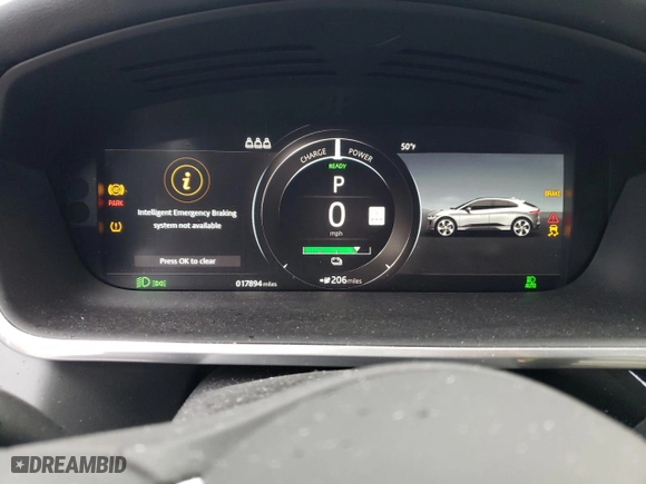 2020 Jaguar I-PACE SE with VIN SADHC2S14L1F81262, listed as a Copart auction lot 79630114 with 17,894 mi miles and Salvage Title. Bid and sale history available at carsss.com. Image 9.