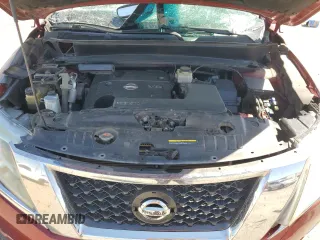 2016 Nissan Pathfinder Platinum with VIN 5N1AR2MM8GC611868, listed as a Copart auction lot 54077545 with 146,187 mi miles and Salvage Title. Bid and sale history available at carsss.com. Image 12.