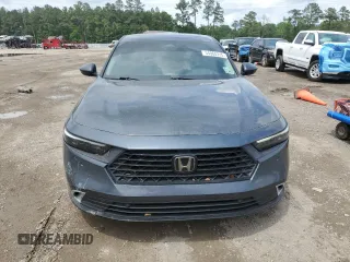 2023 Honda Accord Touring with VIN 1HGCY2F84PA028341, listed as a Copart auction lot 54060315 with 55,296 mi miles and Salvage title. Bid and sale history available at DreamBid. Image 5.