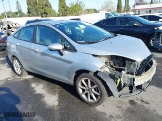 2019 Ford Fiesta SE with VIN 3FADP4BJ6KM150081, listed as a IAAI auction lot 41837148 with 82,267 mi miles. Bid and sale history available at carsss.com. Image 1.