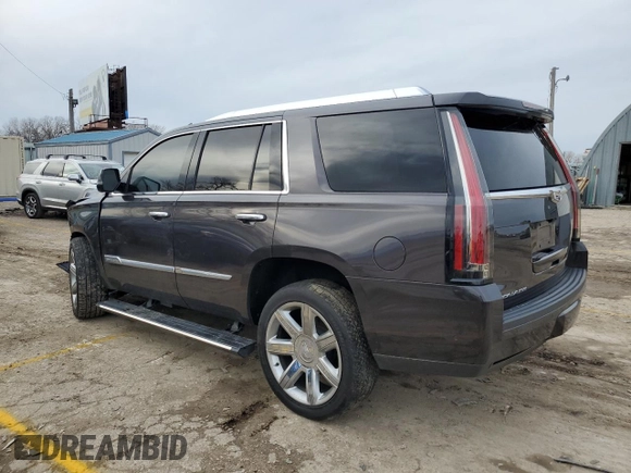 2017 Cadillac Escalade Premium Luxury z VIN 1GYS4CKJ0HR349052, wystawiony jako Copart lot #42430434 z przebiegiem 44 598 mil mil oraz Szkoda całkowita • Salvage title. Historia ofert i sprzedaży dostępna na DreamBid. Obrazek 2.
