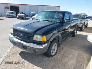 2002 Ford Ranger XL Fleet with VIN 1FTZR45E42PB55766, listed as a IAAI auction lot 41667553 with 270,812 mi miles. Bid and sale history available at carsss.com. Image 2.