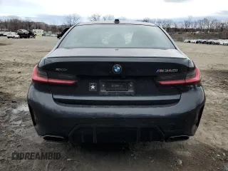 2024 BMW 3 Series M340i xDrive with VIN 3MW49FF05R8E49305, listed as a Copart auction lot 50401325 with 0 mi miles and Salvage Title. Bid and sale history available at carsss.com. Image 6.