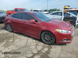 2013 Ford Fusion Titanium with VIN 3FA6P0D95DR100539, listed as a Copart auction lot 59231244 with 92,495 mi miles and Salvage Title. Bid and sale history available at carsss.com. Image 4.
