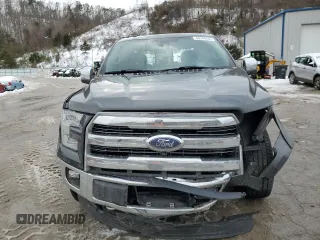 2015 Ford F-150 XLT with VIN 1FTEW1EG7FFA32496, listed as a Copart auction lot 88744595 with 130,423 mi miles and Salvage Title. Bid and sale history available at carsss.com. Image 5.