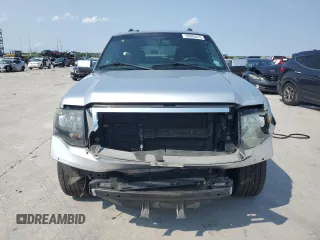 2014 Ford Expedition Limited with VIN 1FMJU1K58EEF27443, listed as a Copart auction lot 58983615 with 144,310 mi miles and Salvage title. Bid and sale history available at DreamBid. Image 5.