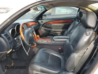 2006 Lexus SC 430 z VIN JTHFN48Y369000493, wystawiony jako Copart lot #46929945 z przebiegiem 141 704 mil mil oraz Szkody całkowita. Historia ofert i sprzedaży dostępna na DreamBid. Obrazek 7.