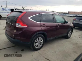 2014 Honda CR-V EX-L with VIN 5J6RM4H73EL077157, listed as a Copart auction lot 47402895 with 173,497 mi miles and Salvage Title. Bid and sale history available at DreamBid. Image 3.