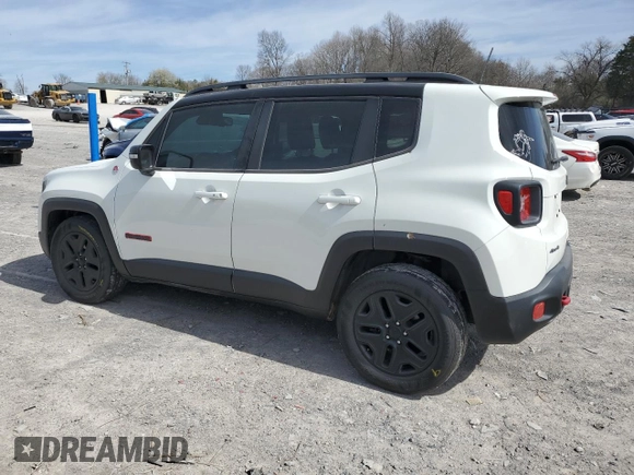 2018 Jeep Renegade Trailhawk with VIN ZACCJBCB6JPG95244, listed as a Copart auction lot 49767165 with 93,526 mi miles and Salvage Title. Bid and sale history available at carsss.com. Image 2.