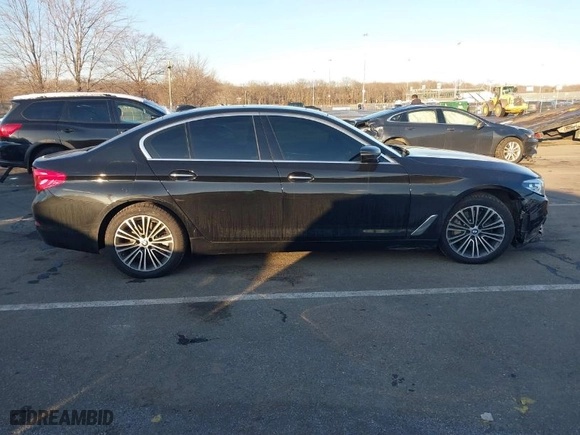 2018 BMW 5 Series 530i xDrive with VIN WBAJA7C58JWA72127, listed as a IAAI auction lot 41548417 with 80,680 mi miles. Bid and sale history available at carsss.com. Image 13.