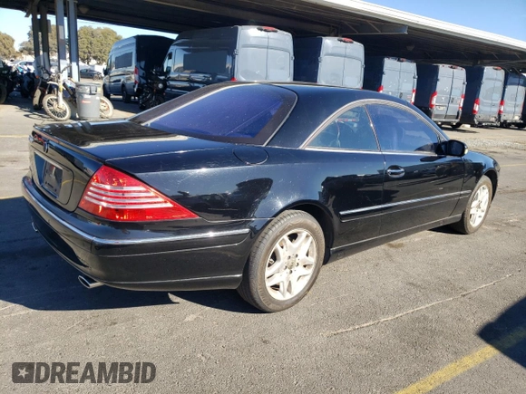 2000 Mercedes-Benz CL 500/600 с VIN WDBPJ75JXYA004986, выставлен на аукционе Copart как лот 79440594 с пробегом 150 624 миль миль и Чистый • Clean title. История ставок и продаж доступна на DreamBid. Изображение 3.