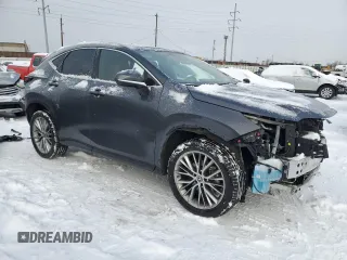 2023 Lexus NX with VIN 2T2GKCEZ0PC010167, listed as a Copart auction lot 87414864 with 19,752 mi miles and Salvage Title. Bid and sale history available at carsss.com. Image 4.