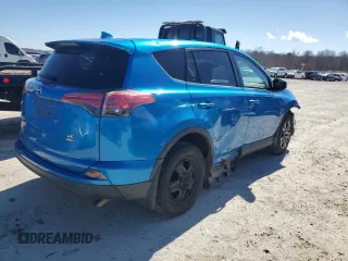 2017 Toyota RAV4 LE with VIN 2T3BFREV2HW695542, listed as a Copart auction lot 48285145 with 133,793 mi miles and Salvage Title. Bid and sale history available at DreamBid. Image 3.