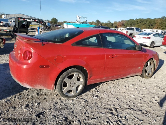 2007 Chevrolet Cobalt SS with VIN 1G1AM15B377390711, listed as a Copart auction lot 42240495 with 128,560 mi miles and Salvage Title. Bid and sale history available at carsss.com. Image 3.