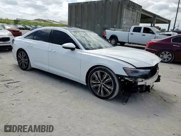 2020 Audi A6 Premium with VIN WAUD8AF28LN067720, listed as a Copart auction lot 45132483 with 47,437 mi miles. Bid and sale history available at carsss.com. Image 11.
