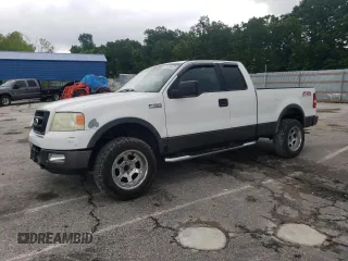 2005 Ford F-150 XLT с VIN 1FTPX14595KD20628, выставлен на аукционе Copart как лот 58439485 с пробегом 324 576 миль миль и Списание • Salvage title. История ставок и продаж доступна на DreamBid. Изображение 1.