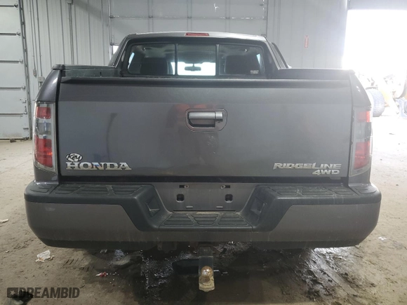 2014 Honda Ridgeline RTL with VIN 5FPYK1F59EB010077, listed as a Copart auction lot 86980934 with 206,228 mi miles and Salvage Title. Bid and sale history available at carsss.com. Image 6.