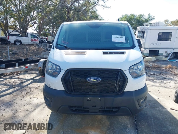 2023 Ford Transit Cargo with VIN 1FTBR1Y82PKA22661, listed as a IAAI auction lot 41768039 with 30,800 mi miles and . Bid and sale history available at DreamBid. Image 13.