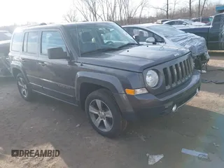 2017 Jeep Patriot High Altitude with VIN 1C4NJPFA5HD131909, listed as a IAAI auction lot 41811074 with 182,288 mi miles and . Bid and sale history available at carsss.com. Image 1.