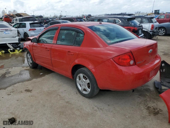 2008 Chevrolet Cobalt LS with VIN 1G1AK58F987292196, listed as a Copart auction lot 46714774 with 0 mi miles and Salvage Title. Bid and sale history available at carsss.com. Image 2.