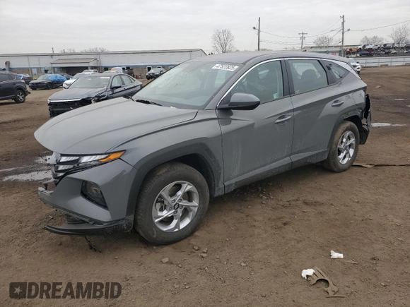 2024 Hyundai Tucson SE with VIN 5NMJACDE9RH400824, listed as a Copart auction lot 47522825 with 11,092 mi miles and Salvage Title. Bid and sale history available at carsss.com. Image 1.
