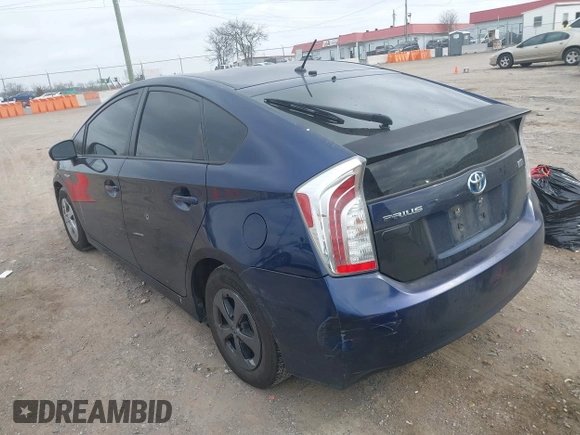 2012 Toyota Prius One z VIN JTDKN3DU8C1595512, wystawiony jako IAAI lot #41804229 z przebiegiem 204 504 mil mil oraz . Historia ofert i sprzedaży dostępna na DreamBid. Obrazek 3.