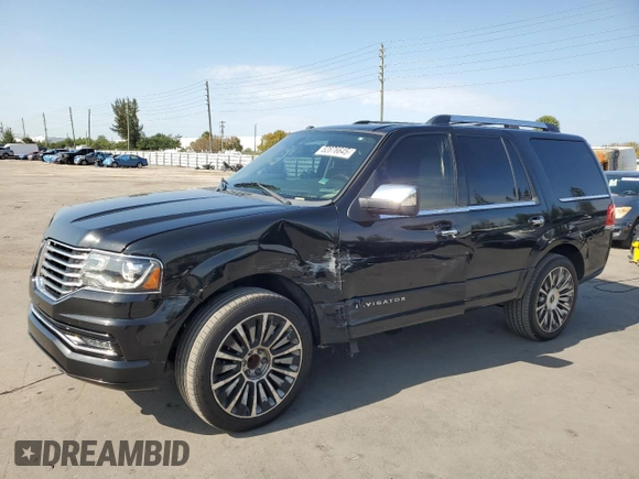 2015 Lincoln Navigator z VIN 5LMJJ2HT5FEJ06248, wystawiony jako Copart lot #52876645 z przebiegiem 270 523 mil mil oraz Szkoda całkowita • Salvage title. Historia ofert i sprzedaży dostępna na DreamBid. Obrazek 1.
