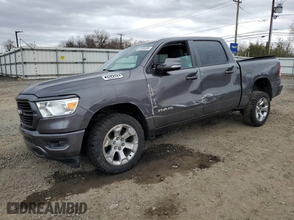 2020 Ram 1500 Big Horn with VIN 1C6SRFFT3LN213316, listed as a Copart auction lot 47585385 with 68,389 mi miles and Salvage Title. Bid and sale history available at carsss.com. Image 1.