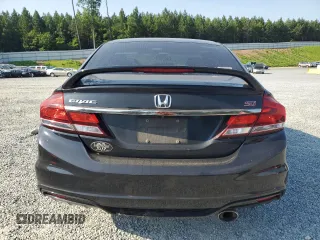 2013 Honda Civic Si with VIN 2HGFB6E58DH705837, listed as a Copart auction lot 62189265 with 211,915 mi miles and Salvage title. Bid and sale history available at DreamBid. Image 6.