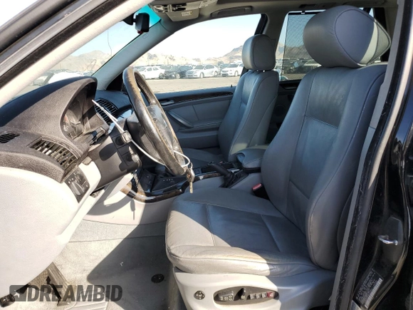 2005 BMW X5 3.0i with VIN 5UXFA13585LU49337, listed as a Copart auction lot 75214894 with 147,241 mi miles and Salvage Title. Bid and sale history available at carsss.com. Image 7.