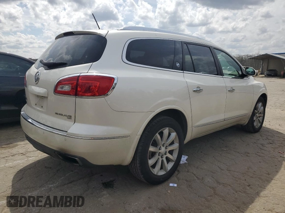 2014 Buick Enclave Premium with VIN 5GAKVCKD3EJ351354, listed as a Copart auction lot 49095355 with 219,862 mi miles and Salvage Title. Bid and sale history available at DreamBid. Image 3.