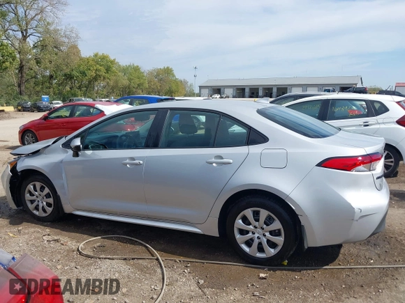 2024 Toyota Corolla LE with VIN 5YFB4MDE2RP161348, listed as a IAAI auction lot 40491999 with 5,383 mi miles. Bid and sale history available at carsss.com. Image 14.