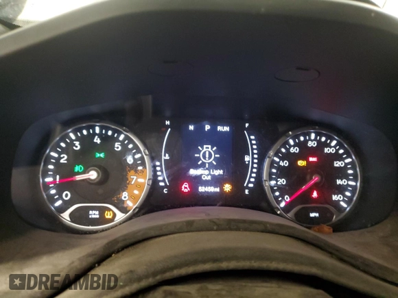 2018 Jeep Renegade Altitude with VIN ZACCJBBB8JPH68678, listed as a Copart auction lot 79133264 with 52,459 mi miles and Salvage title. Bid and sale history available at DreamBid. Image 9.