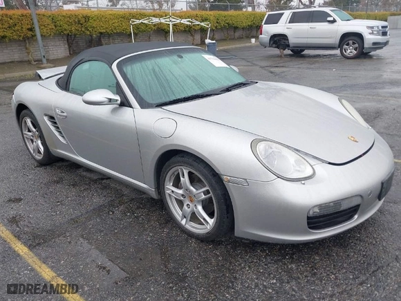 2008 Porsche Boxster with VIN WP0CA29808U710535, listed as a IAAI auction lot 41794429 with 63,031 mi miles. Bid and sale history available at carsss.com. Image 1.