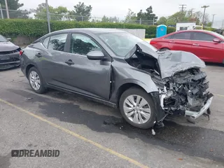 2024 Nissan Sentra S with VIN 3N1AB8BV2RY322960, listed as a IAAI auction lot 42201681 with 23,738 mi miles and . Bid and sale history available at DreamBid. Image 1.