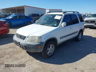 2000 Honda CR-V EX with VIN JHLRD1869YS000284, listed as a IAAI auction lot 41735106 with 160,956 mi miles. Bid and sale history available at carsss.com. Image 17.