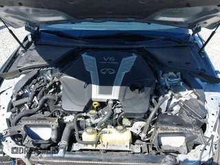 2018 Infiniti Q50 3.0t Luxe with VIN JN1EV7AR1JM443400, listed as a IAAI auction lot 42174726 with 74,677 mi miles. Bid and sale history available at carsss.com. Image 10.
